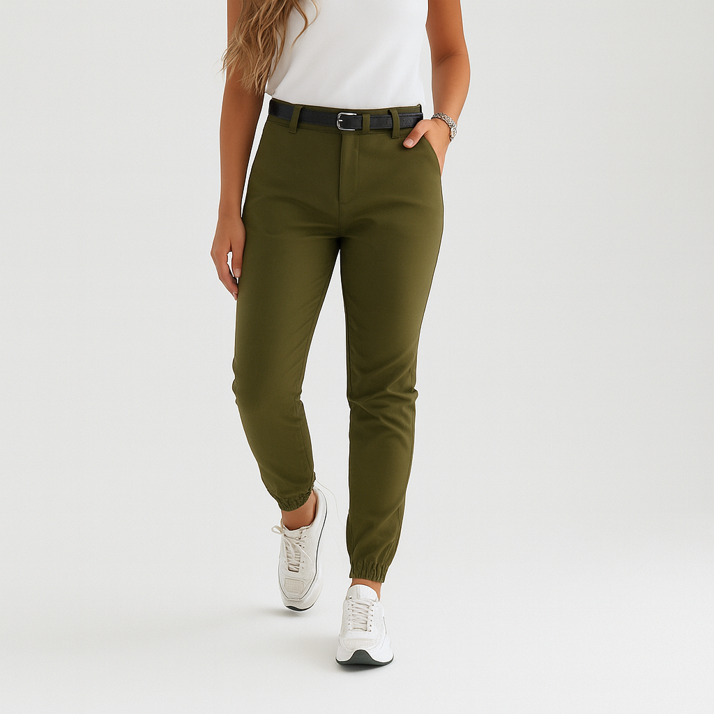 Slim fit chino broek